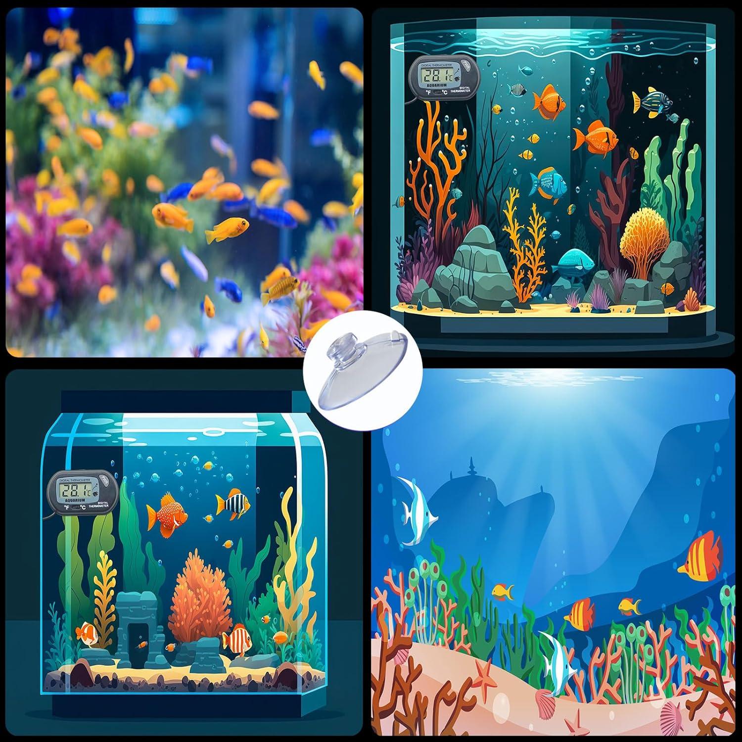 Paquete de 8 Ventosas de Reemplazo para Termómetro de Acuario