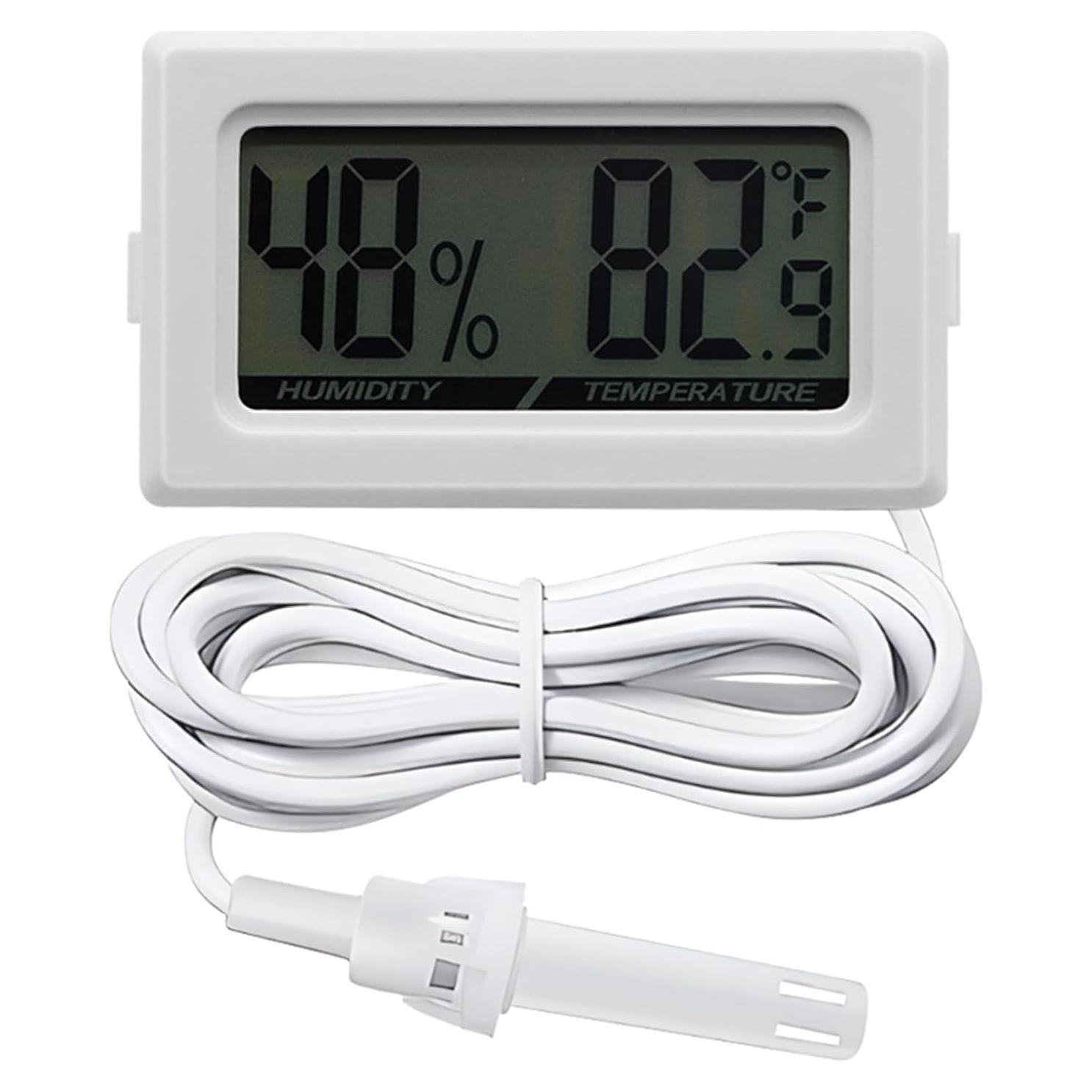 Termómetro Digital Higrómetro Poly para Reptiles 2 en 1