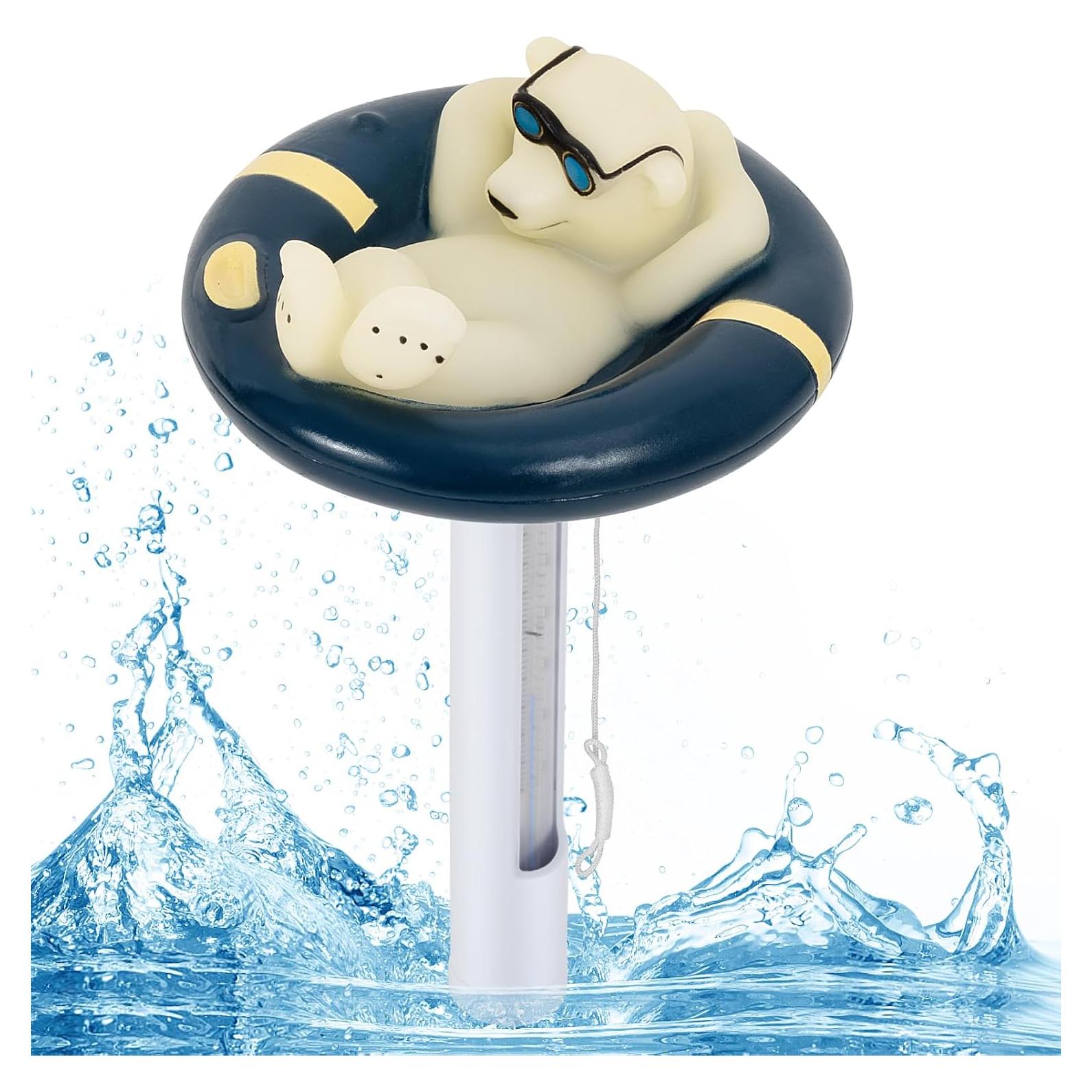 Termómetro Flotante de Piscina Prasburr Oso Polar 19.1cm