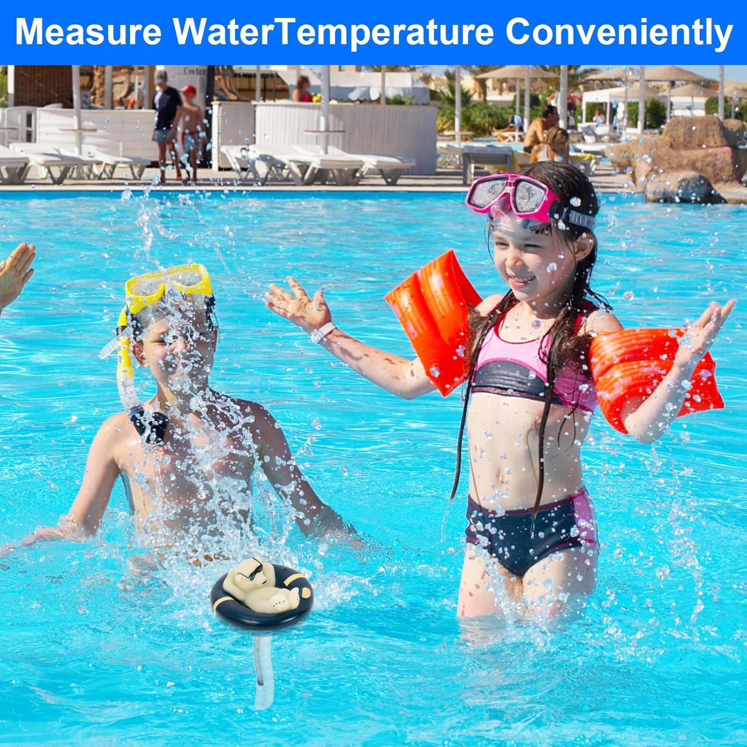 Termómetro Flotante de Piscina Prasburr Oso Polar 19.1cm