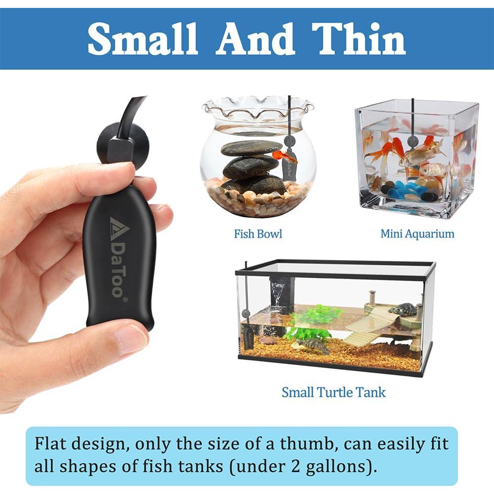 Calentador de Acuario Mini DaToo 6W para Tanques de 7.57L