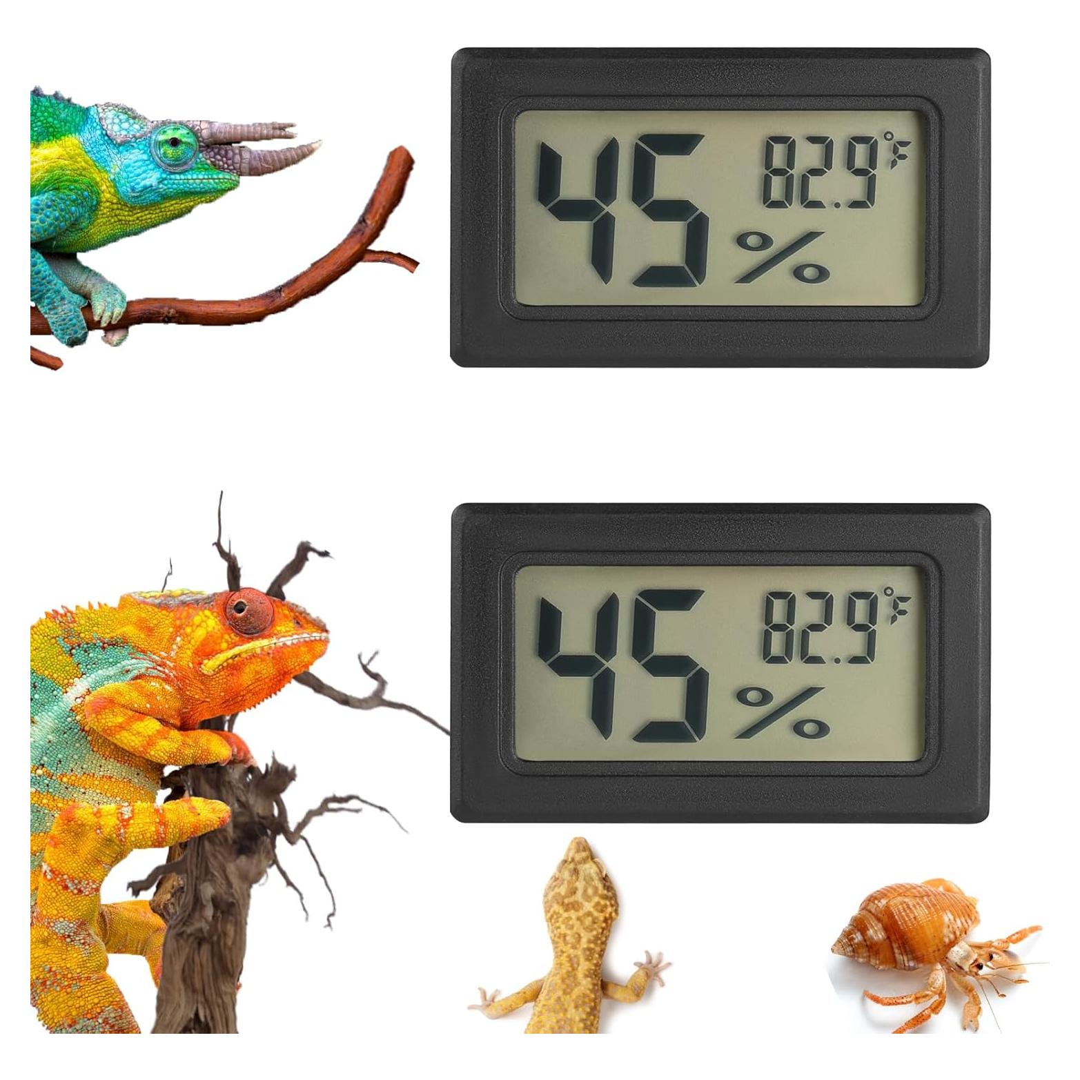 Termómetro Digital y Medidor de Humedad Serundo HT01 para Reptiles