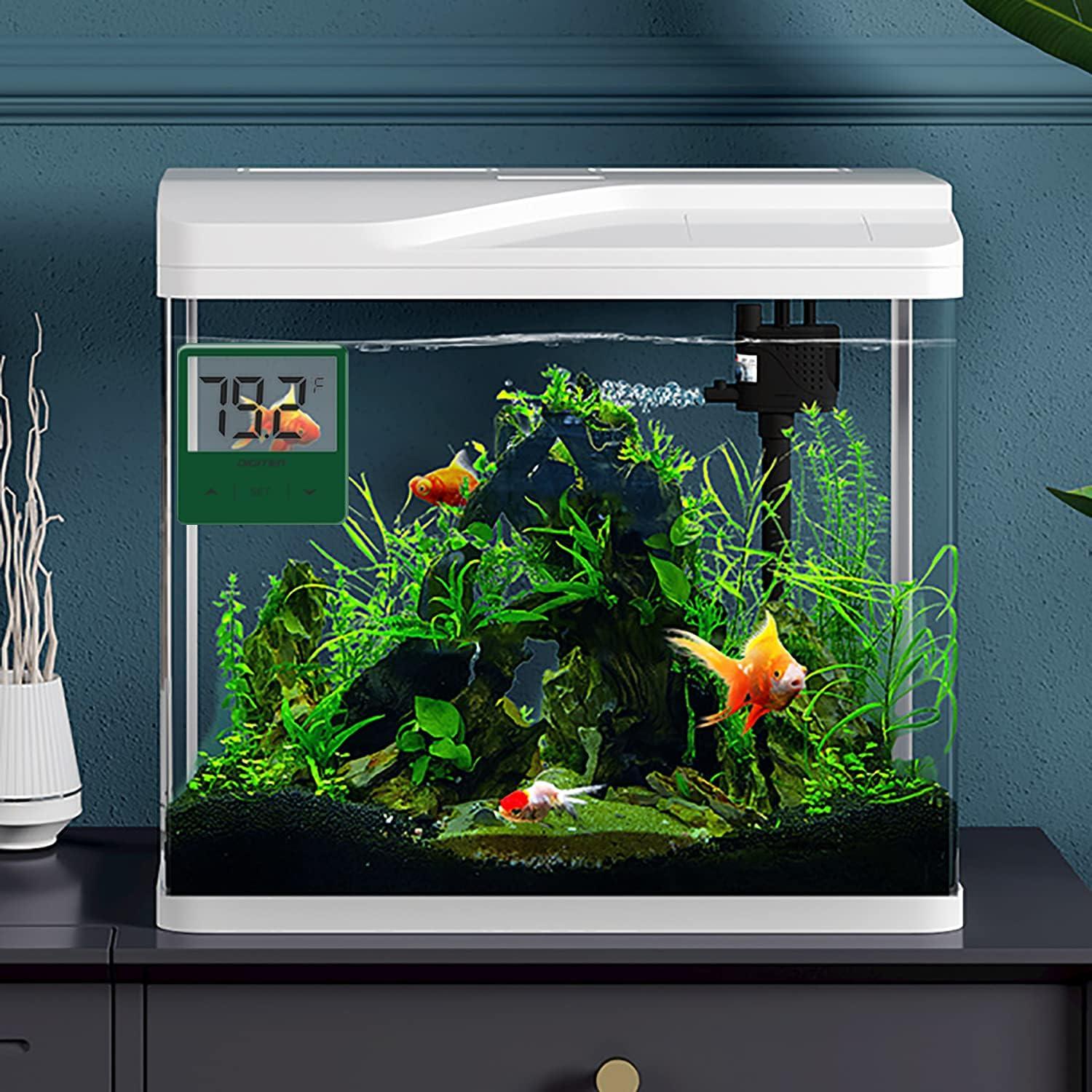 Termómetro Digital de Acuario SENSTREE JPAT33-G-ZJ LCD Verde