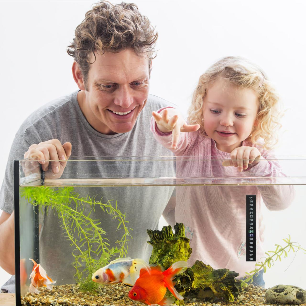 FRCOLOR 30 Pcs Termómetro Adhesivo para Acuario 10-40°C