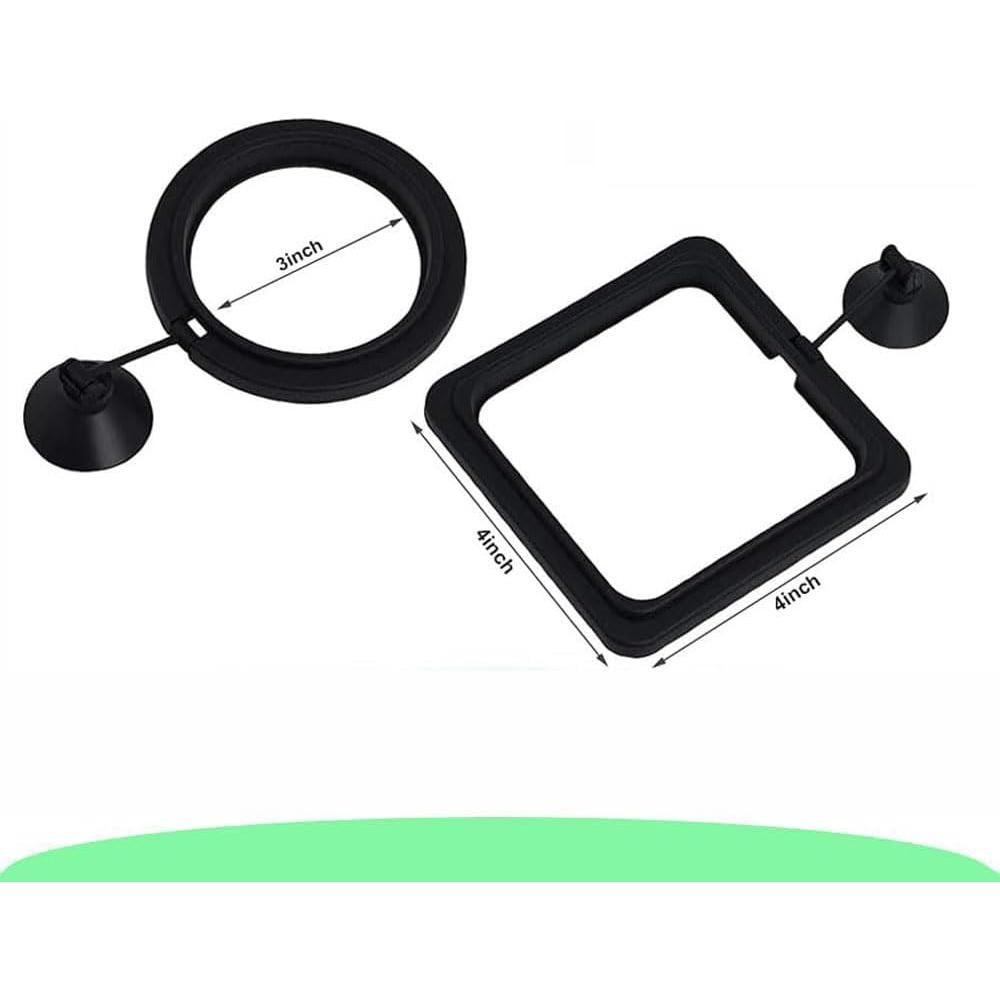 Juego de 2 Anillos Alimentadores para Peces Dbeans + Termómetro
