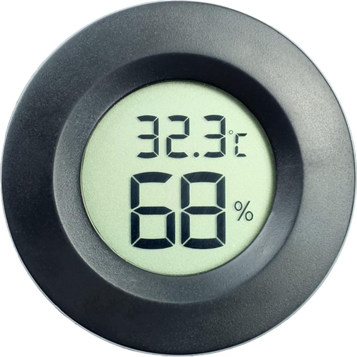 Termómetro Digital LCD KAKASEA 2 en 1 Medidor de Temperatura y Humedad