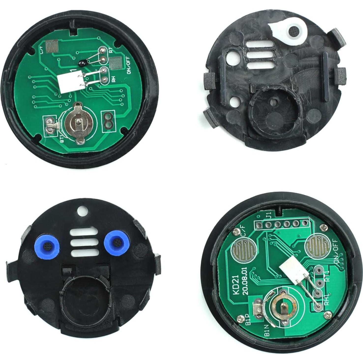 Termómetro Digital LCD KAKASEA 2 en 1 Medidor de Temperatura y Humedad