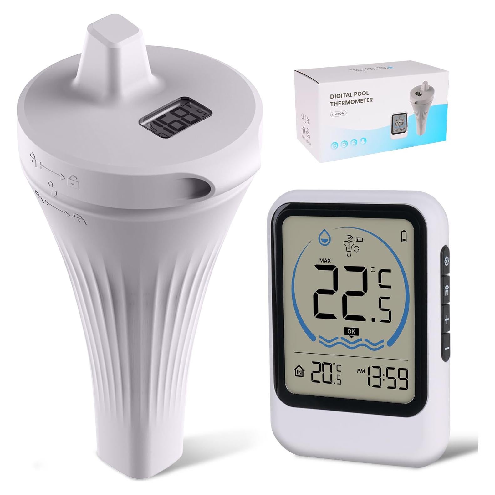 Termómetro Digital Flotante Sunlithome PoolThermometer701 IPX8