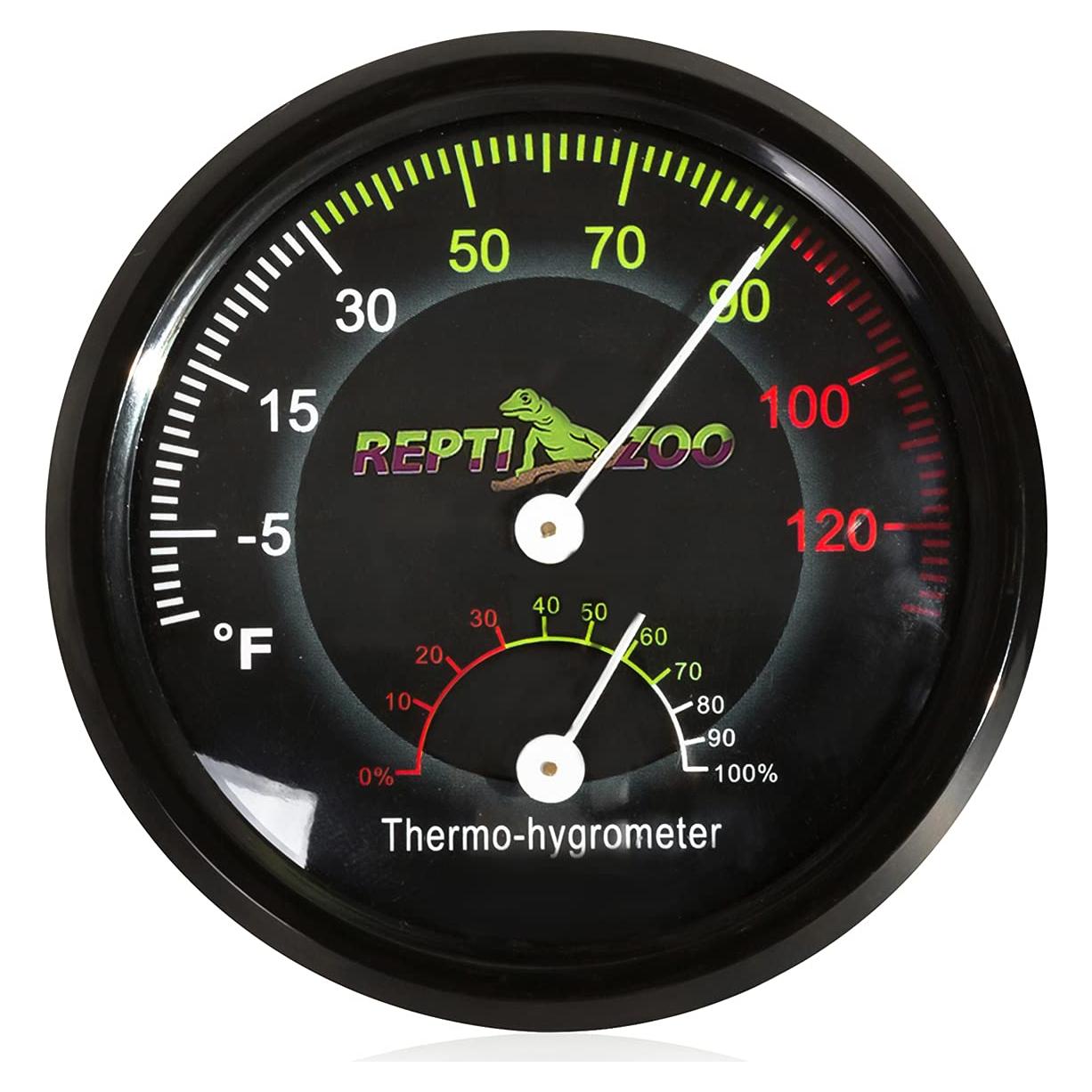Termómetro e Higrómetro Dual REPTI ZOO para Terrario