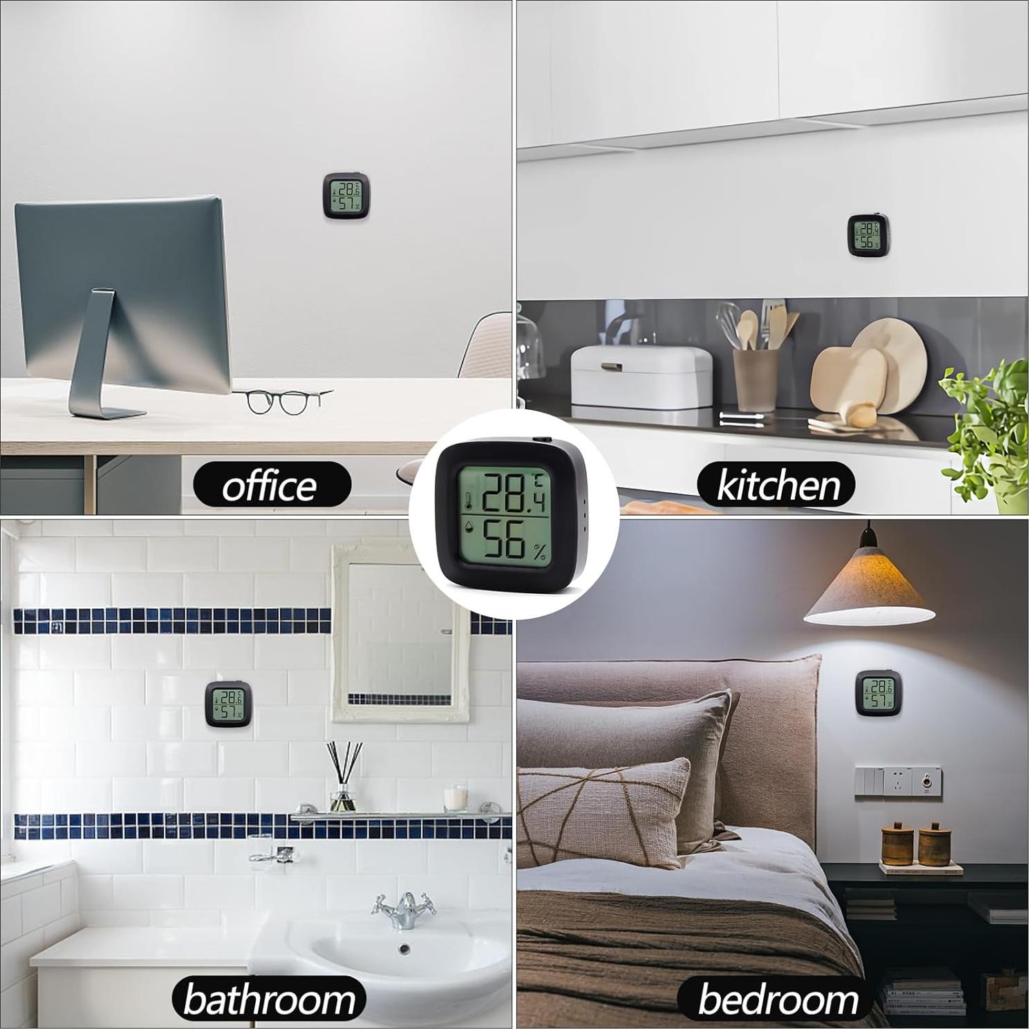 Termómetro Higrómetro Digital Poly KDPL mini 01 para Reptiles