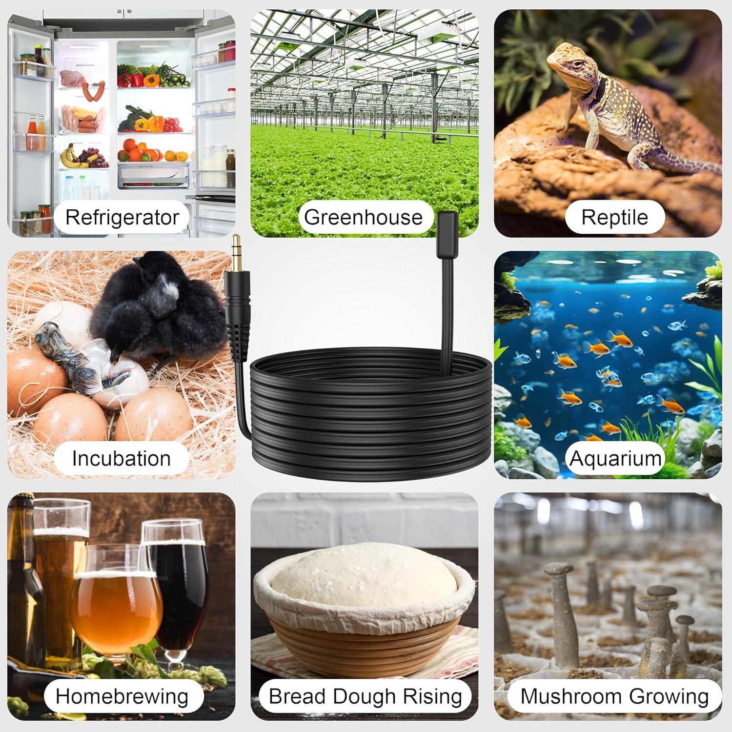 Sonda de Sensor de Temperatura NTC 10K WILLHI 2m Impermeable