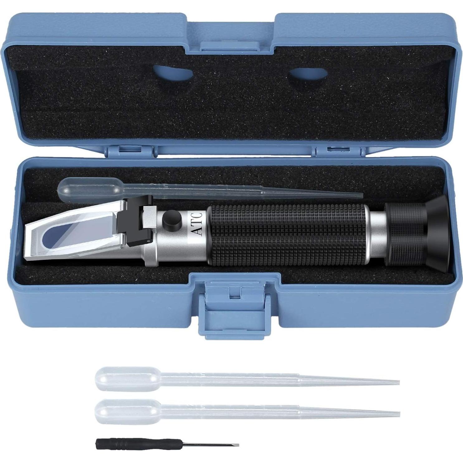 Refractómetro de Salinidad AUTOUTLET 0-100 PPT para Acuarios