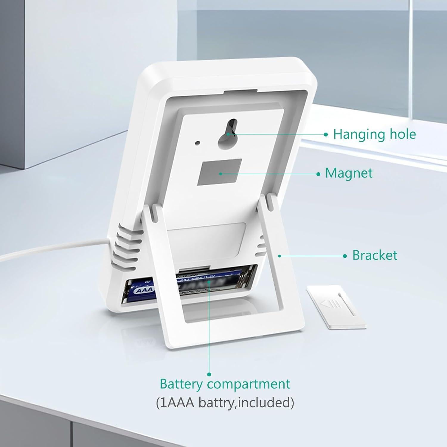 Termómetro Digital ORIA con Sonda de 1.5m y Pantalla LCD