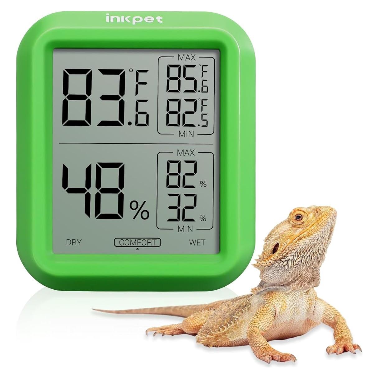 Termómetro Higrómetro Digital INKPET TR-1A para Reptiles