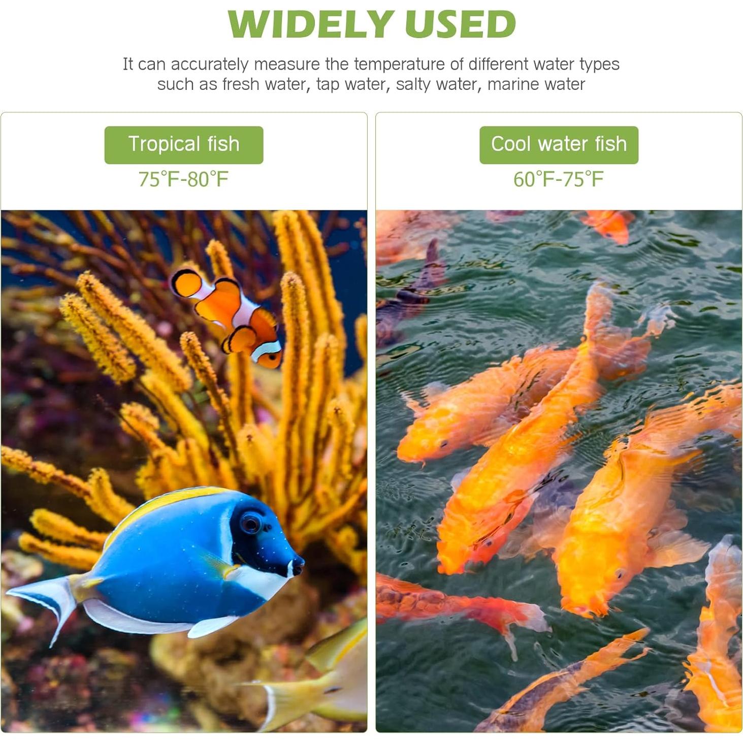 Termómetro Digital de Acuario KeeKit con Pantalla LED 0-60°C