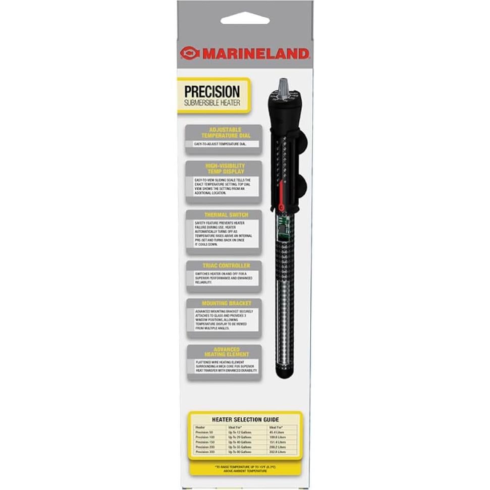 Calentador Sumergible Marineland 300W para Acuarios 303L