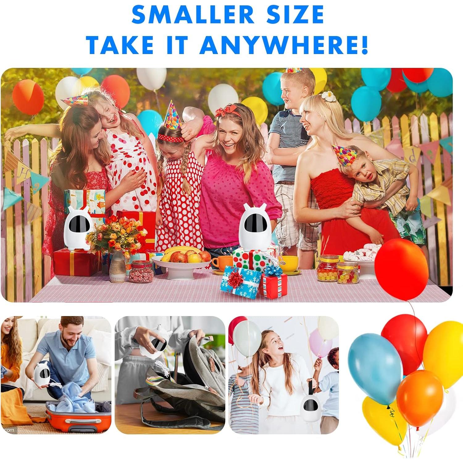 Bomba de aire eléctrica SPLAKS para globos - 600W portátil