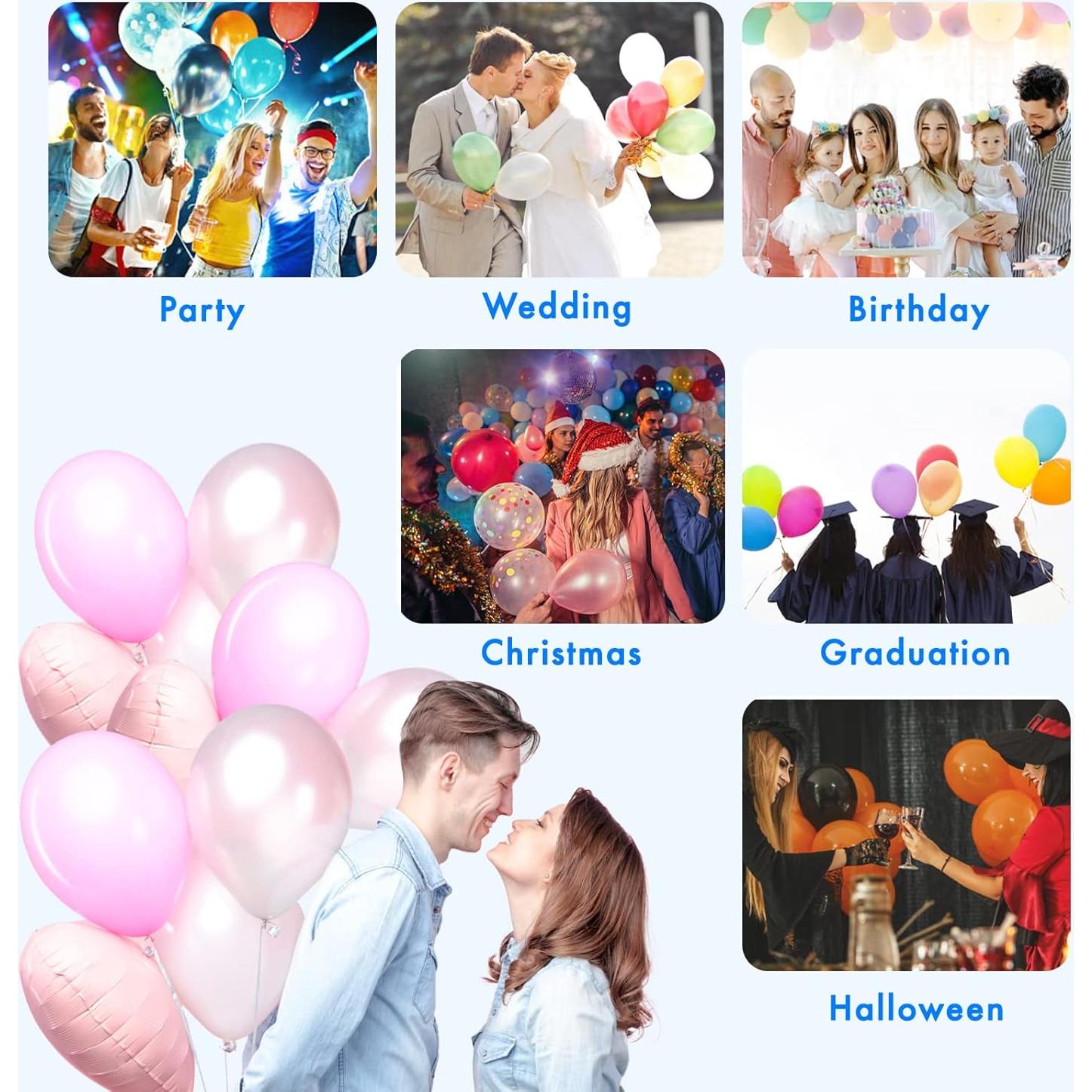 Bomba de aire eléctrica SPLAKS para globos - 600W portátil