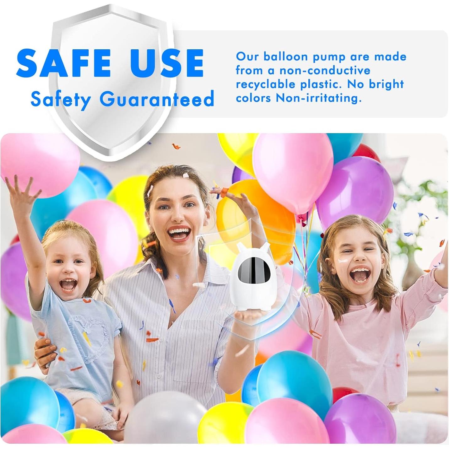 Bomba de aire eléctrica SPLAKS para globos - 600W portátil