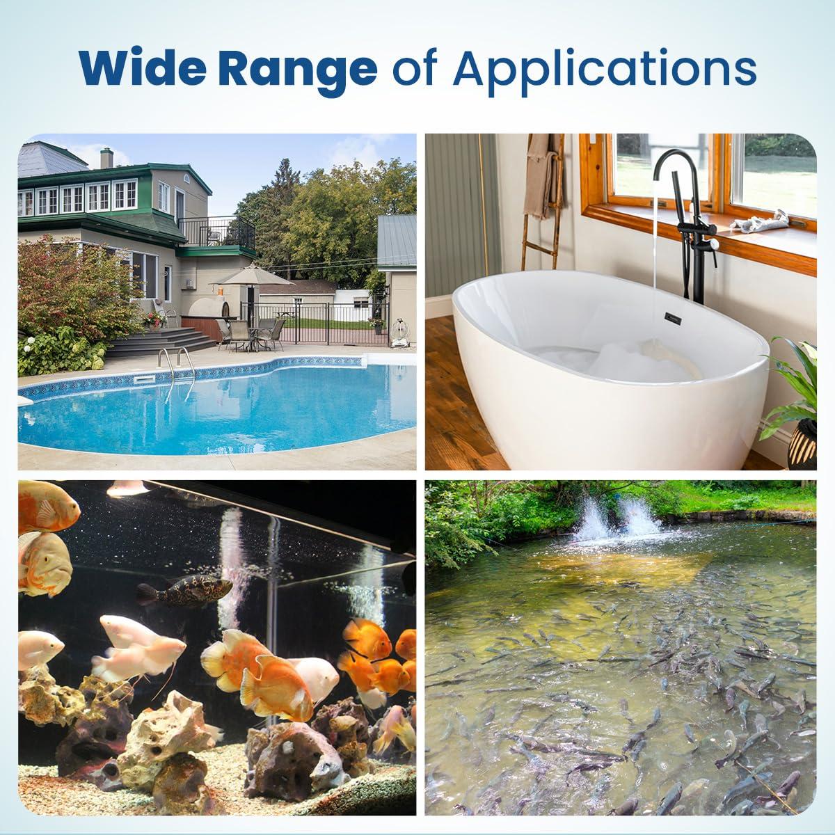 Termómetro Flotante de Piscina Newentor IPX8 Blanco 348g