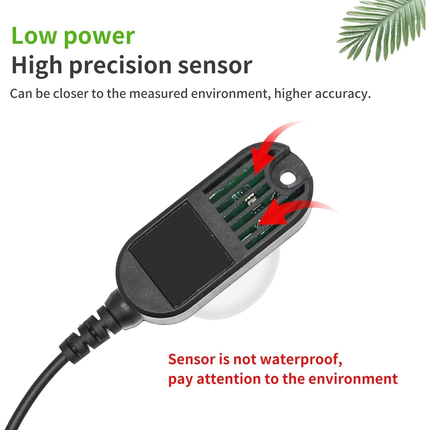 Ventiladores de Reptiles DAOTAILI con Termo-higrómetro 2 PCS