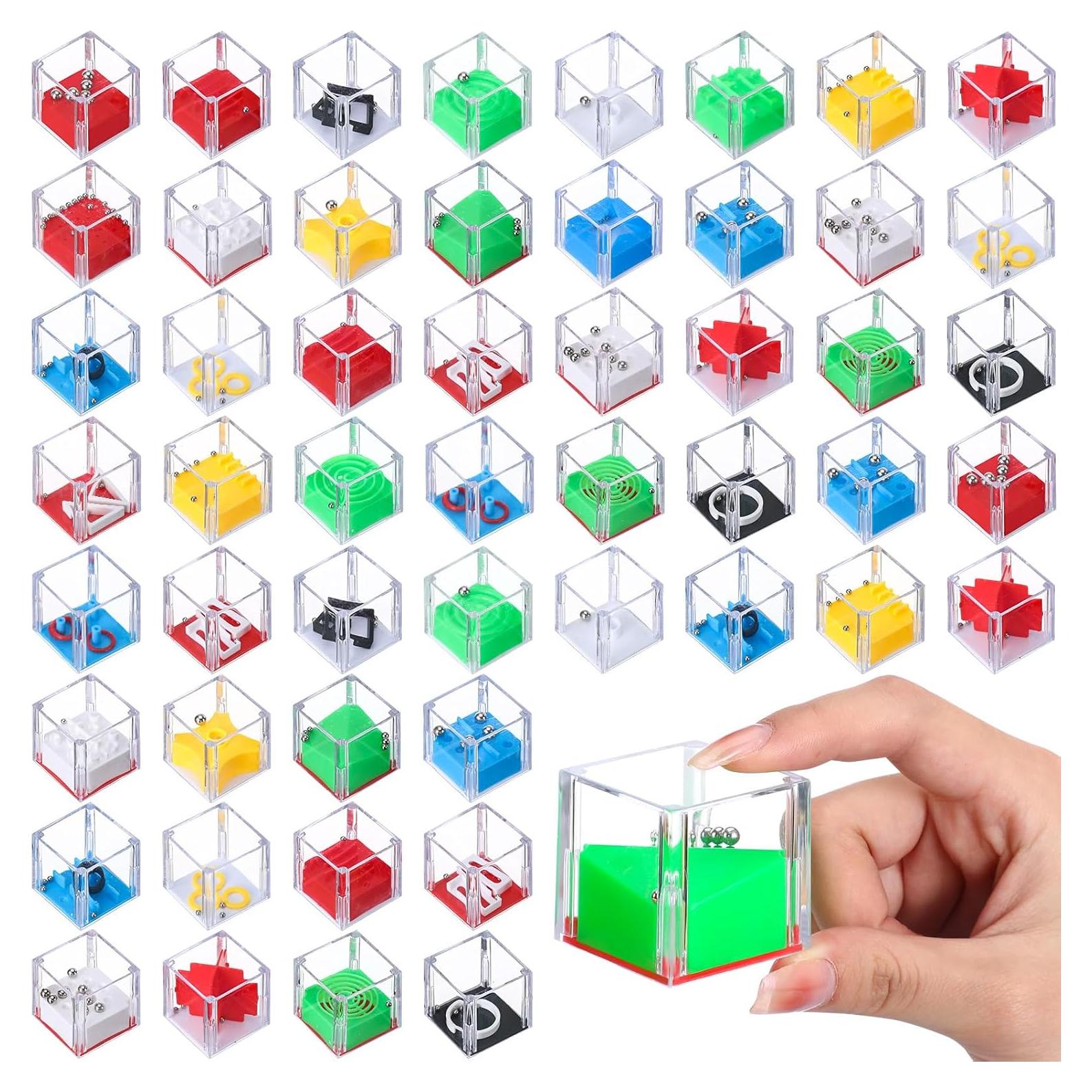 72 Mini Cubos Rompecabezas 3D Gemscream 3.8 cm - Juguetes Educativos