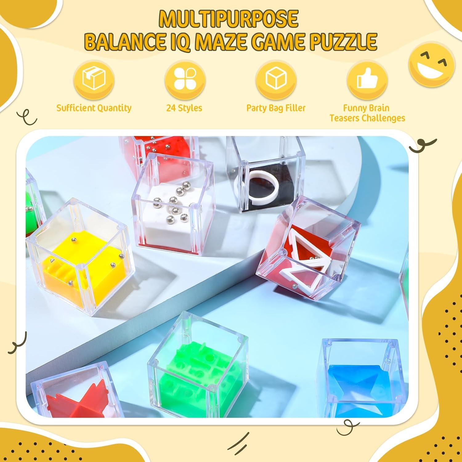 72 Mini Cubos Rompecabezas 3D Gemscream 3.8 cm - Juguetes Educativos