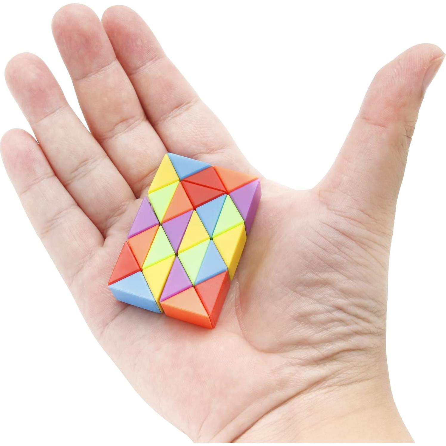 Cubo de Serpiente Fidget Ganowo 30pcs para Niños y Adolescentes