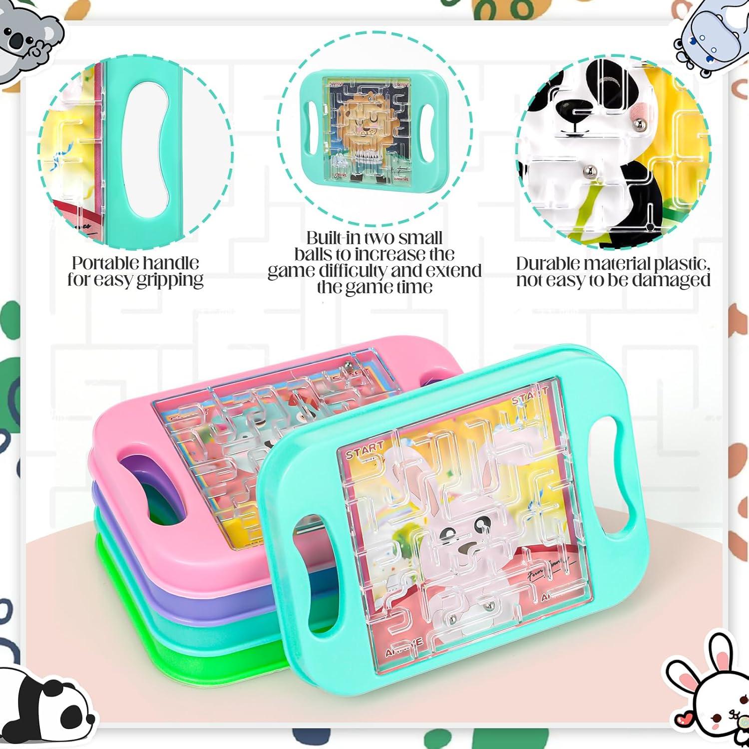 24 Cubos de Rompecabezas Laberinto JellyArch - Juego Educativo