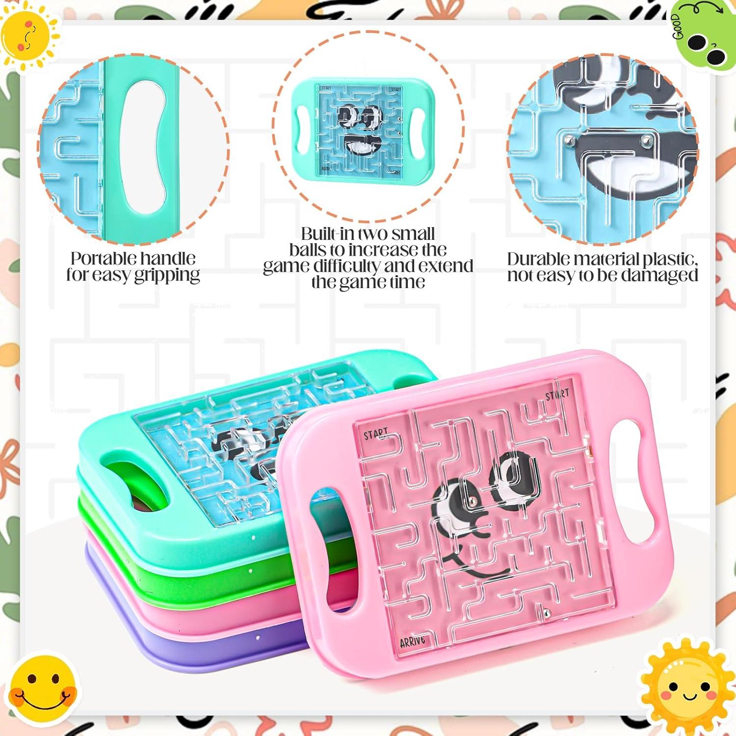 36 Mini Rompecabezas de Laberinto JellyArch - Juego Educativo