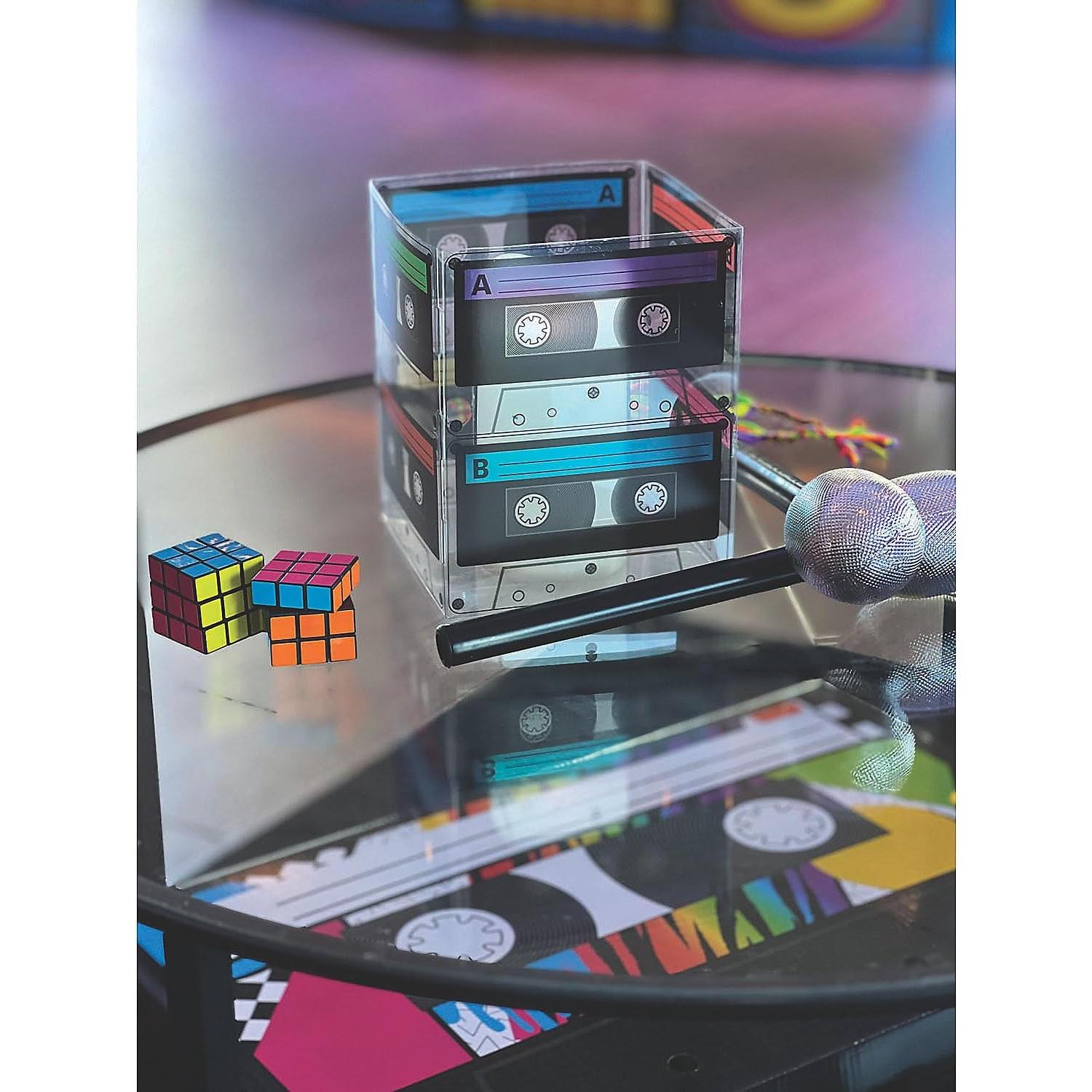 Mini Cubos Mágicos Brillantes - 12 Piezas - Juguete Infantil