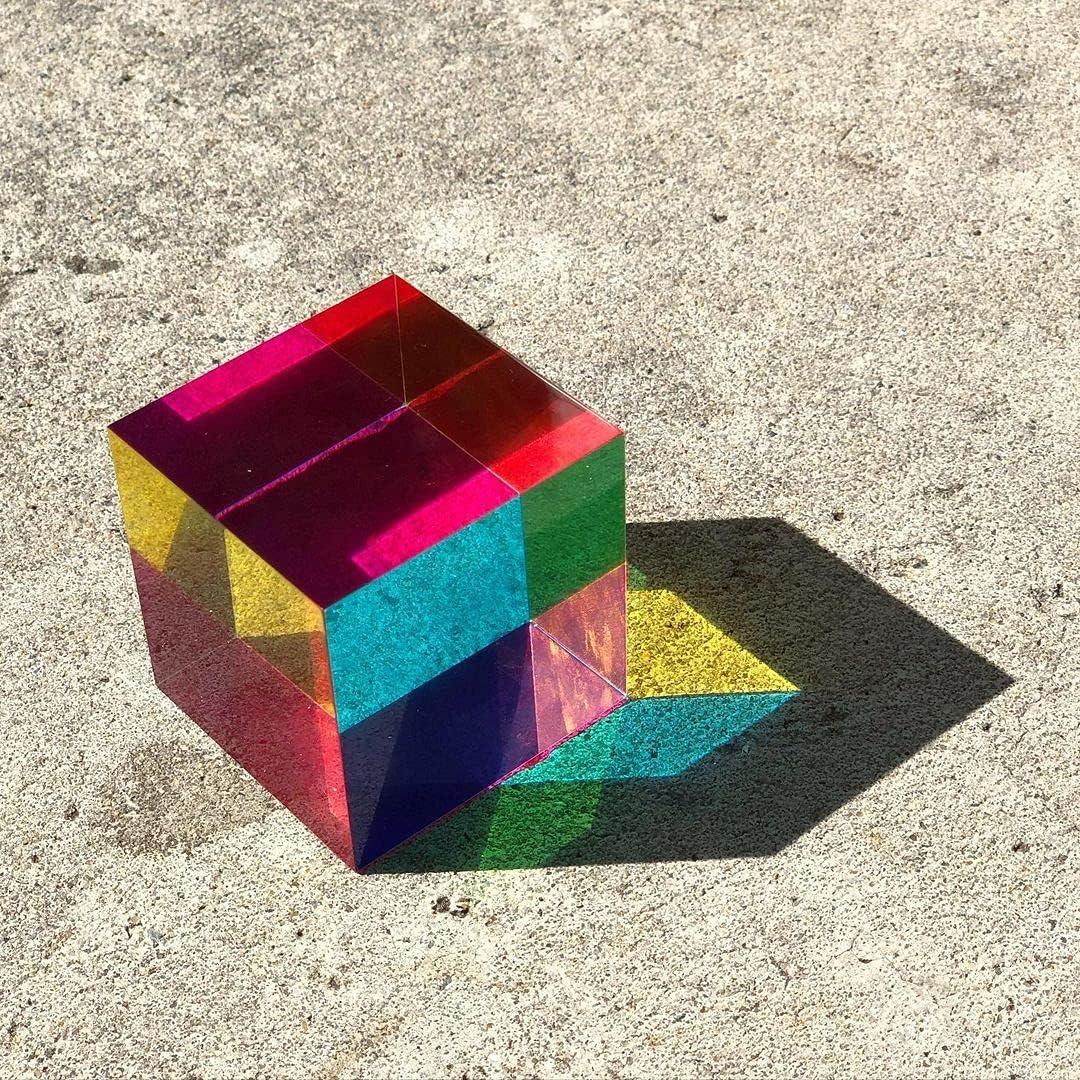 Cubo CMY Educativo 30mm - Cian, Magenta y Amarillo - Juguete Sensorial