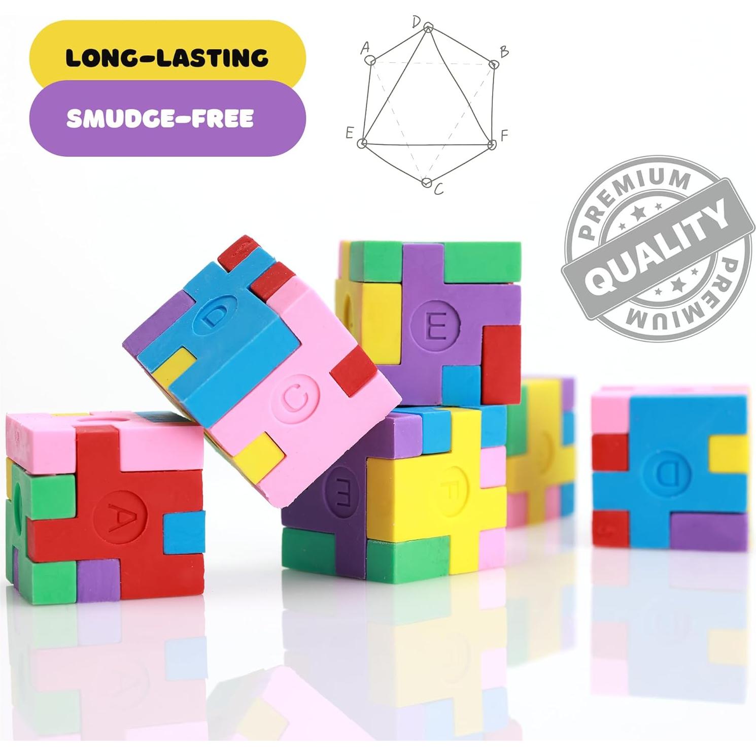 Borradores 3D Entervending Cubo Puzzle Mini 12 Piezas