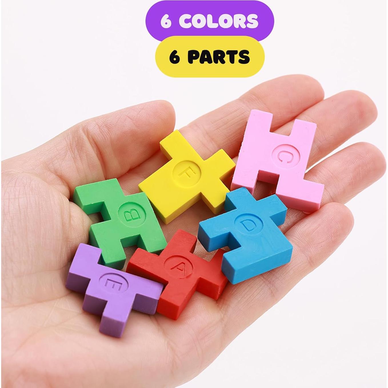 Borradores 3D Entervending Cubo Puzzle Mini 12 Piezas