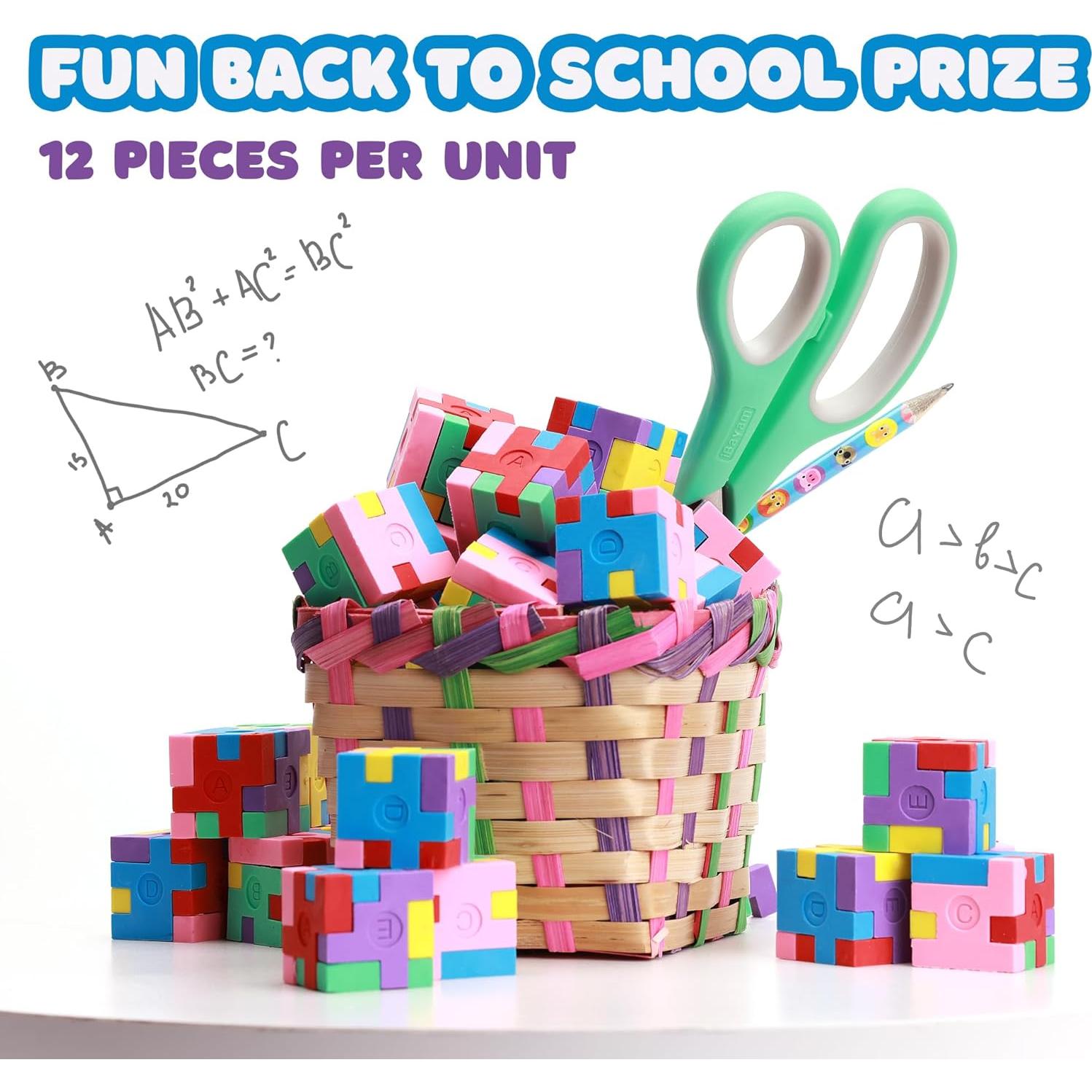 Borradores 3D Entervending Cubo Puzzle Mini 12 Piezas