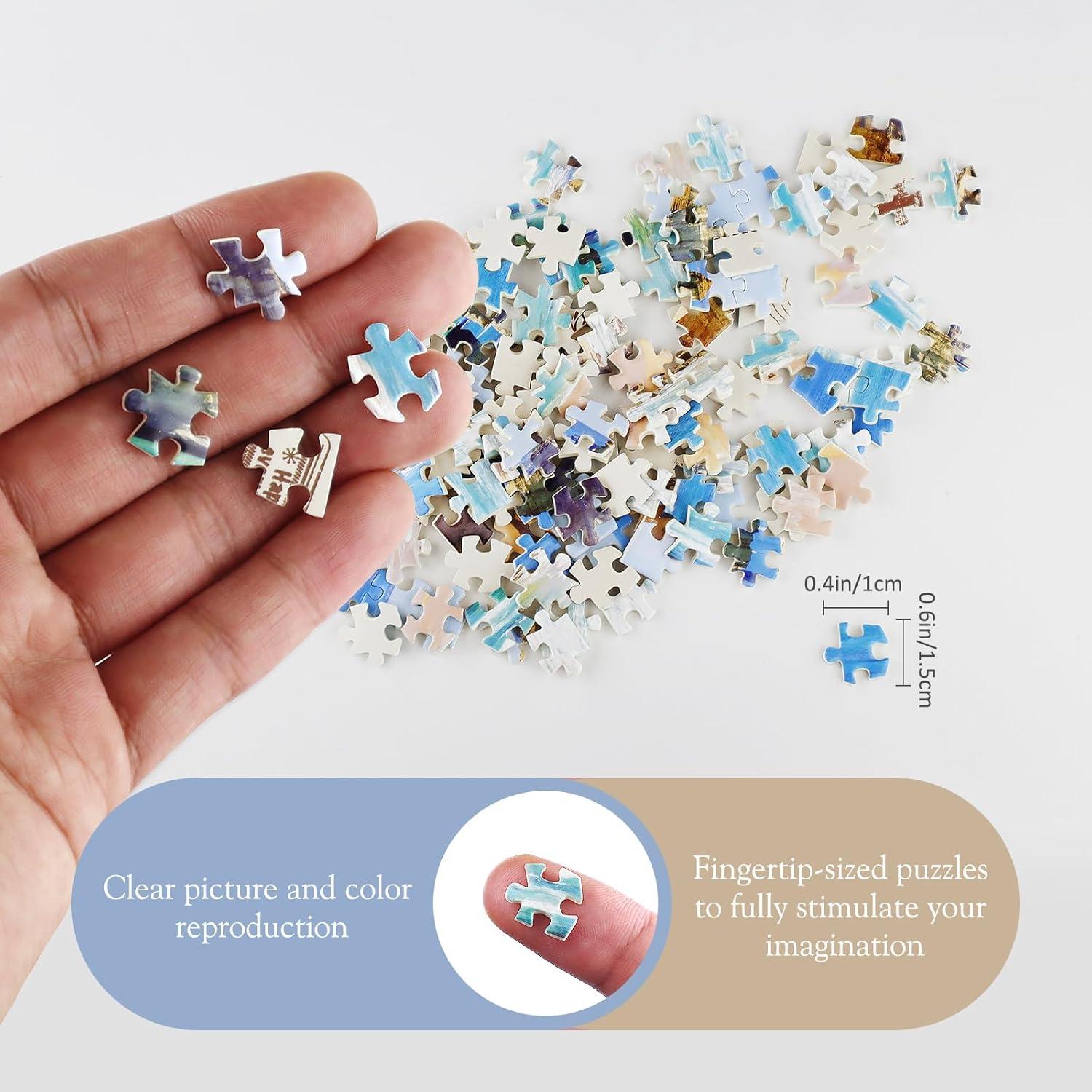 Rompecabezas Mini MISITU 150 Piezas Playa Cascada 15x10cm