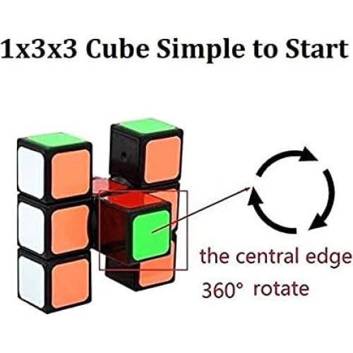Cubo de Velocidad GoodCube 1x3x3 Negro - Juguete Educativo
