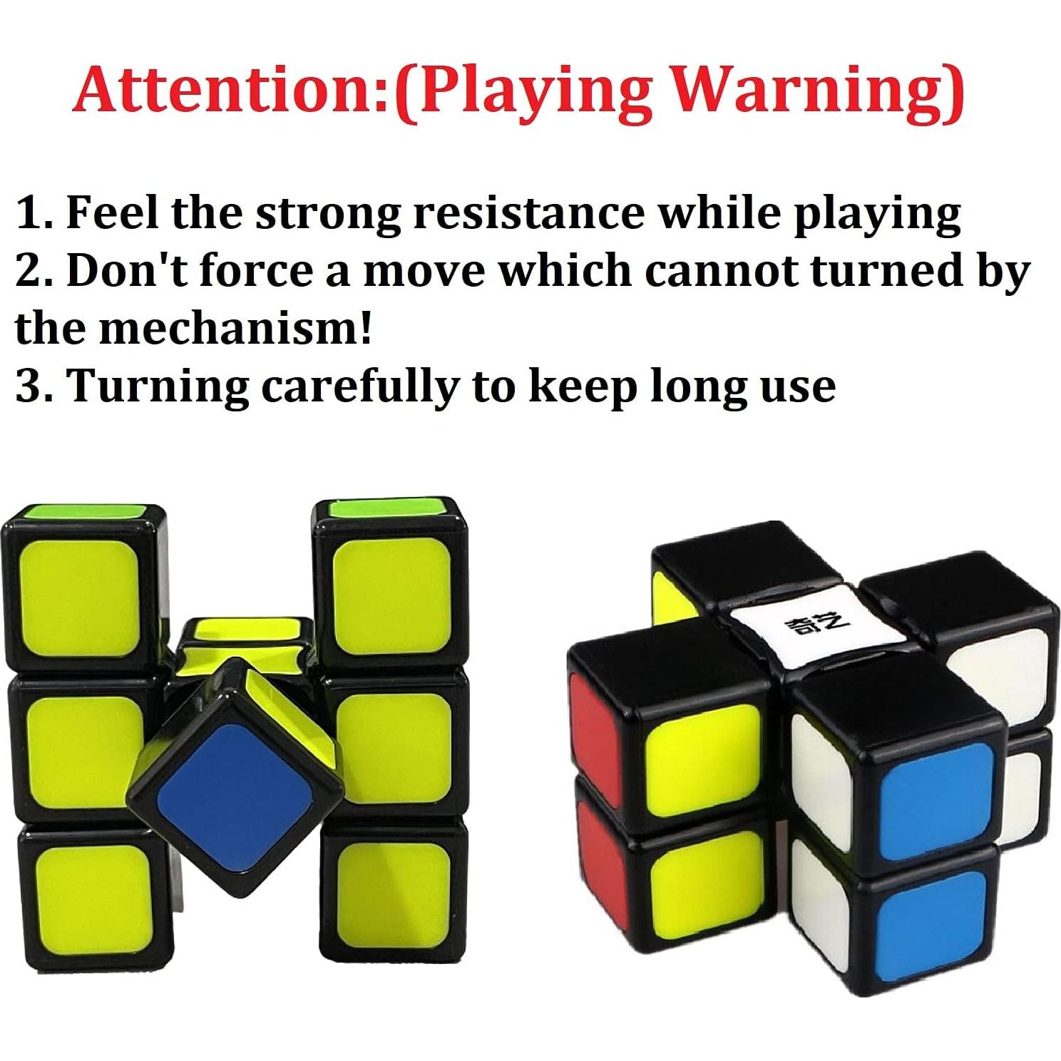 Cubo de Velocidad GoodCube 1x3x3 Negro - Juguete Educativo