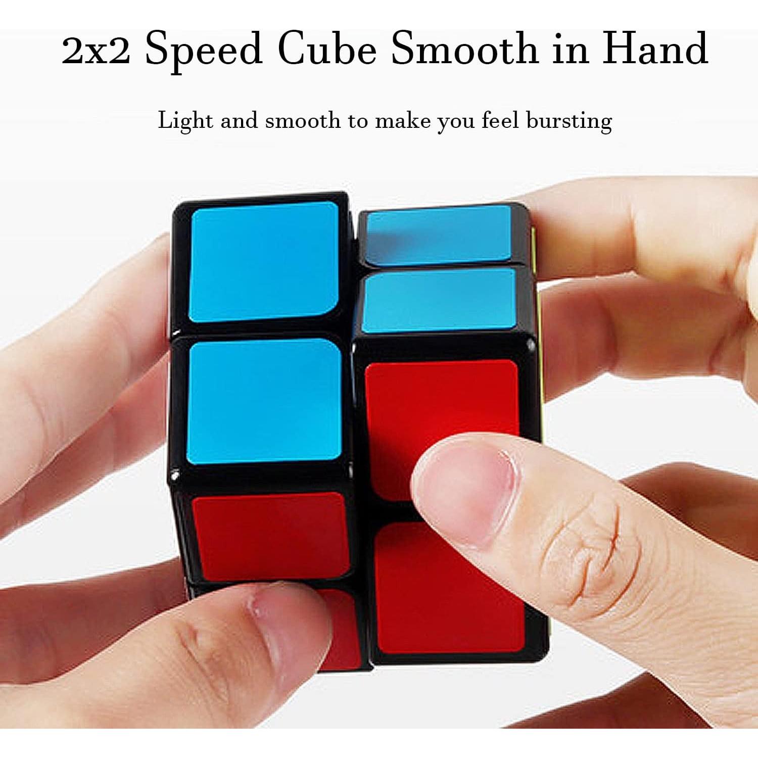 Rompecabezas Cubo 2x2 GoodCube Negro - Juguete Antiestrés