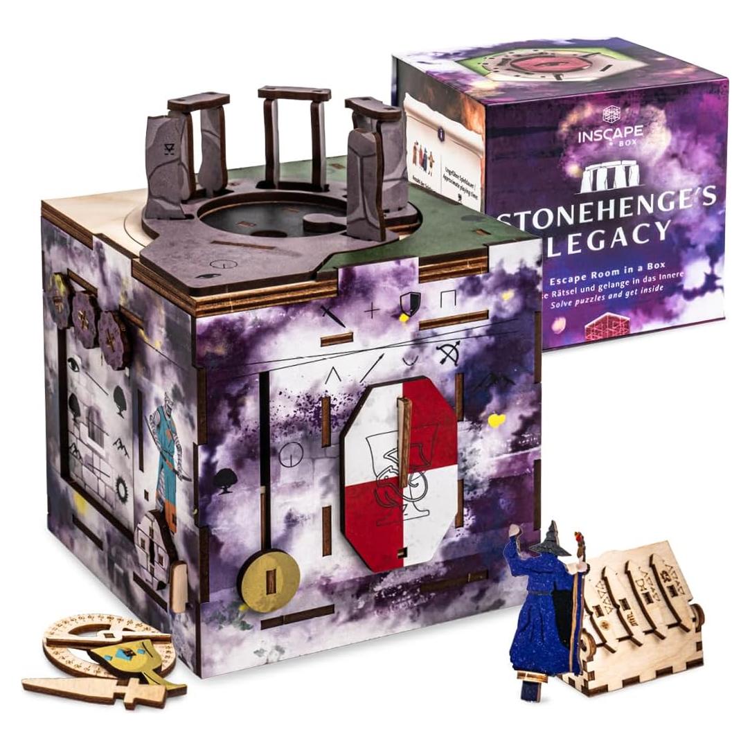 Caja de Rompecabezas INSCAPE LEGADO DE STONEHENGE - Desafío Mental para Adultos
