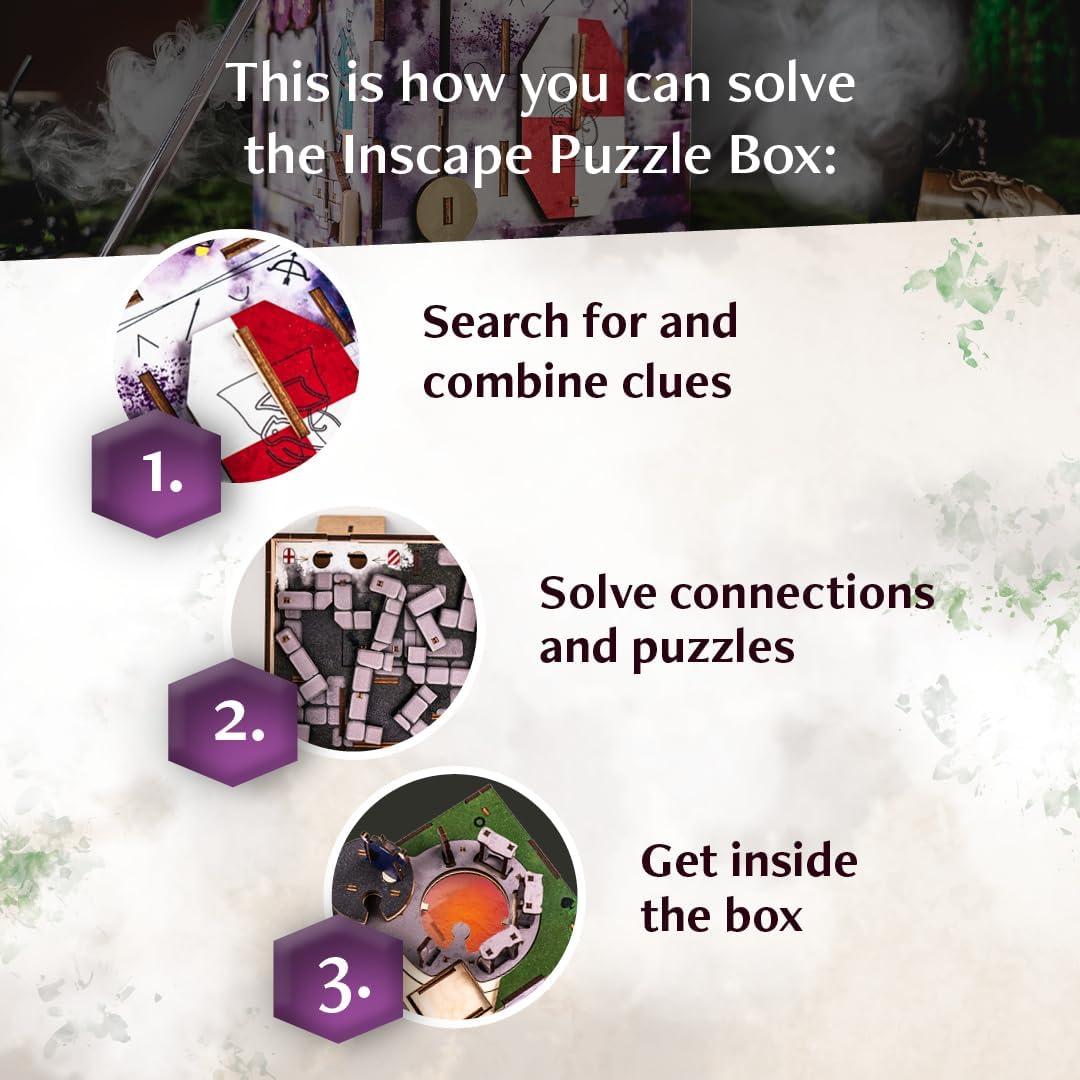 Caja de Rompecabezas INSCAPE LEGADO DE STONEHENGE - Desafío Mental para Adultos