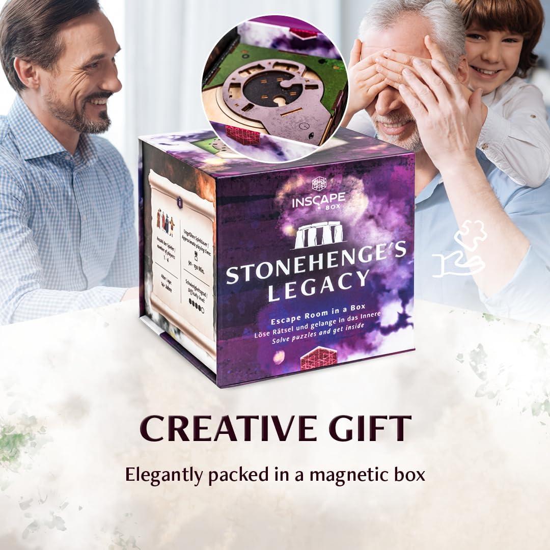 Caja de Rompecabezas INSCAPE LEGADO DE STONEHENGE - Desafío Mental para Adultos