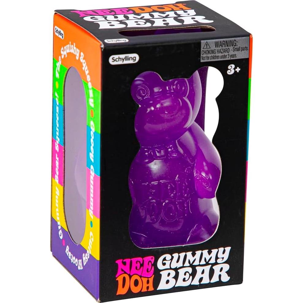 Juguete Sensorial Antiestrés Schylling NeeDoh Oso Gummy 8.89 cm