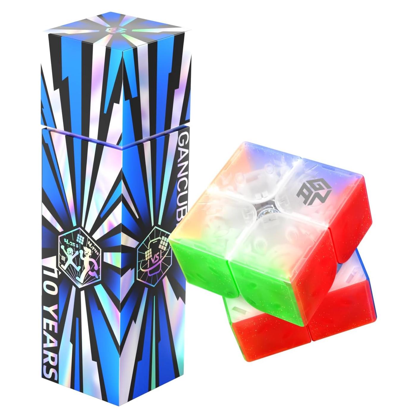 Cubo de Velocidad GAN 251 M Leap 10º Aniversario 2x2 Magnético