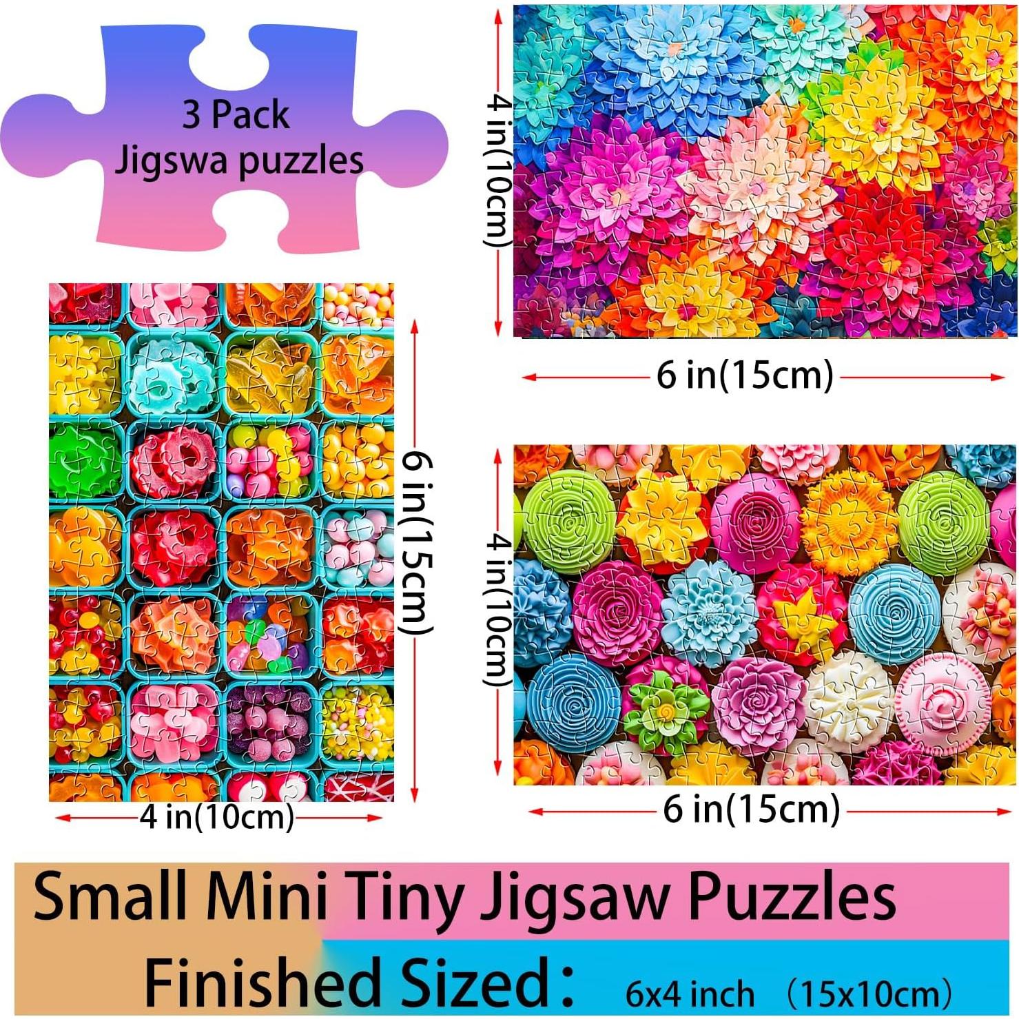 Rompecabezas Mini 150 Piezas BJscoe 15x10 cm Colorido