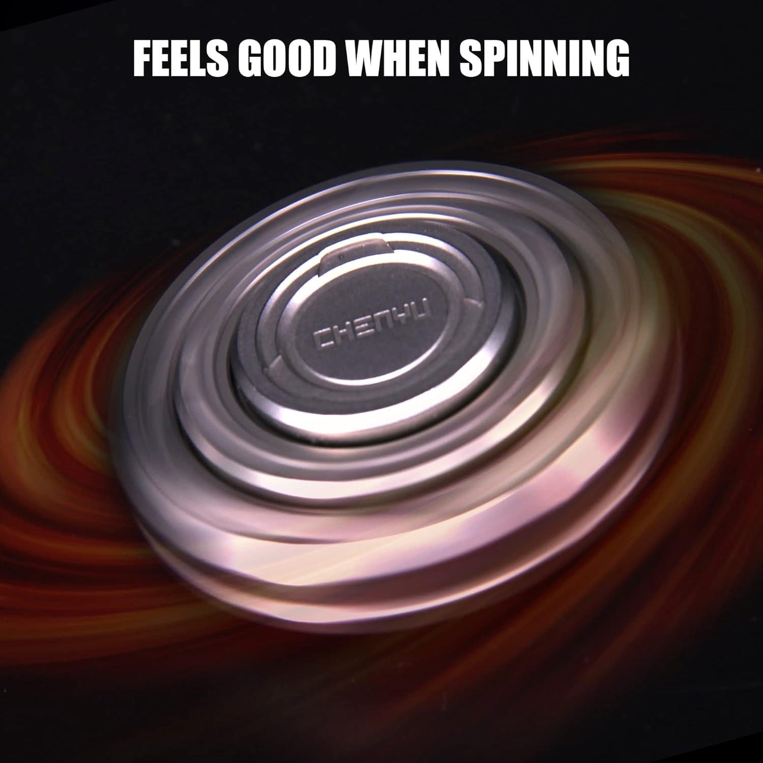 Spinner Antiestrés DjuiinoStar DFS-03 de Zirconio 48mm