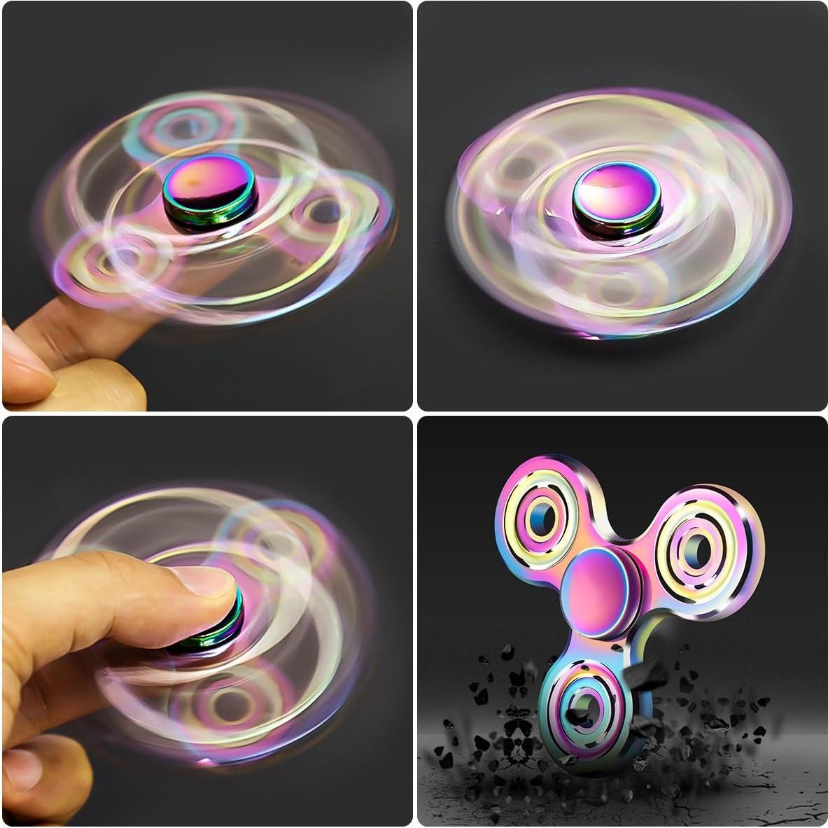 Fidget Spinner ATESSON Alivio Estrés Rodamiento Acero Inoxidable