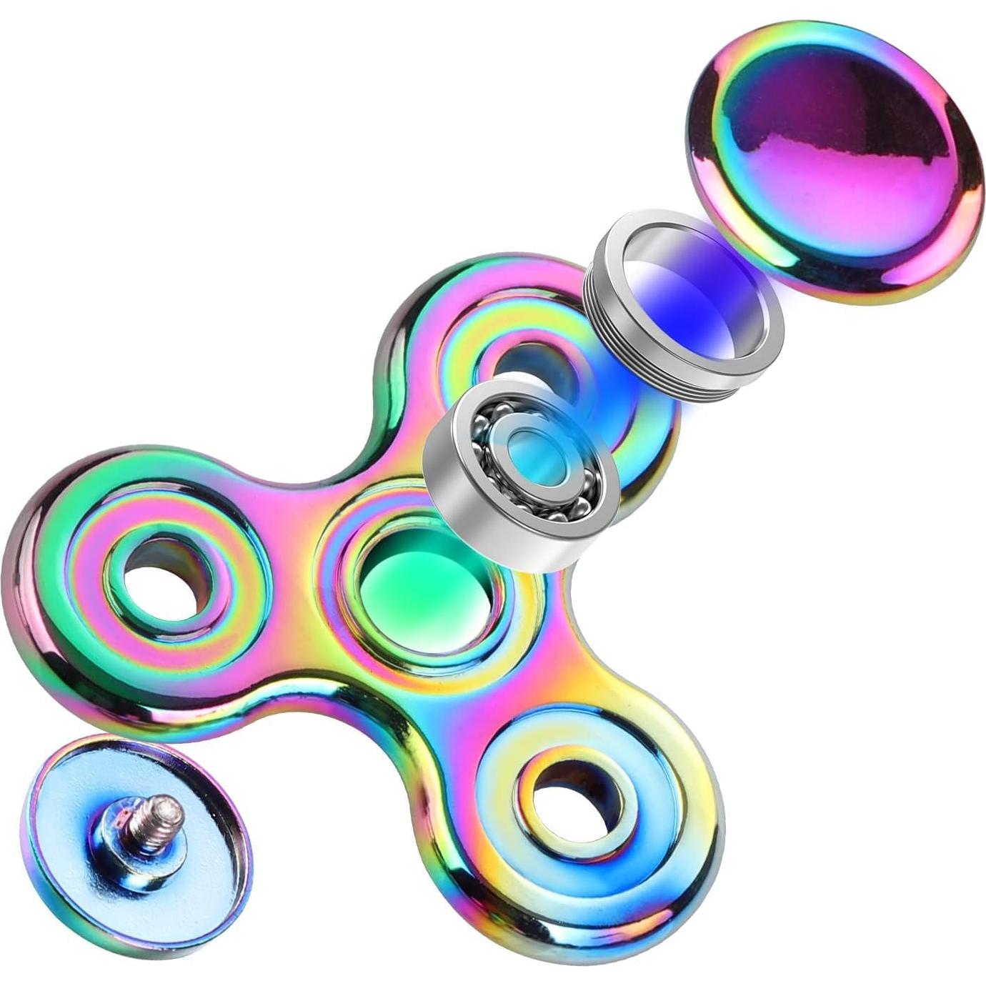 Fidget Spinner ATESSON Alivio Estrés Rodamiento Acero Inoxidable