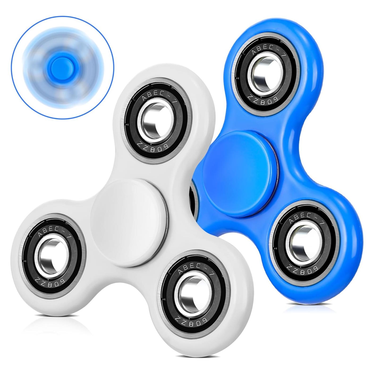 Spinner Antiestrés WELLVO 2 Pcs para Niños y Adultos