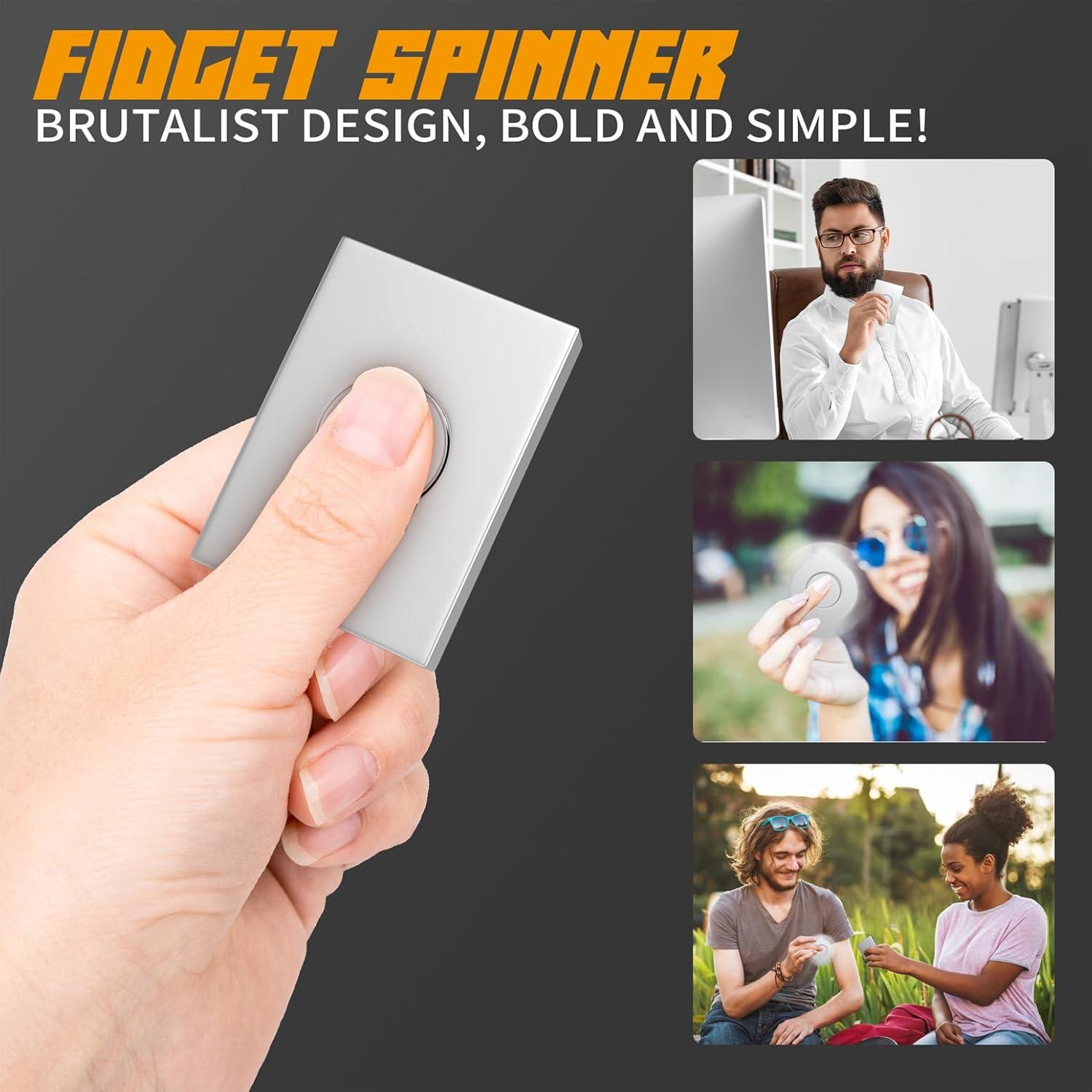 Fidget Spinner DjuiinoStar Acero Inoxidable Pulido Espejo